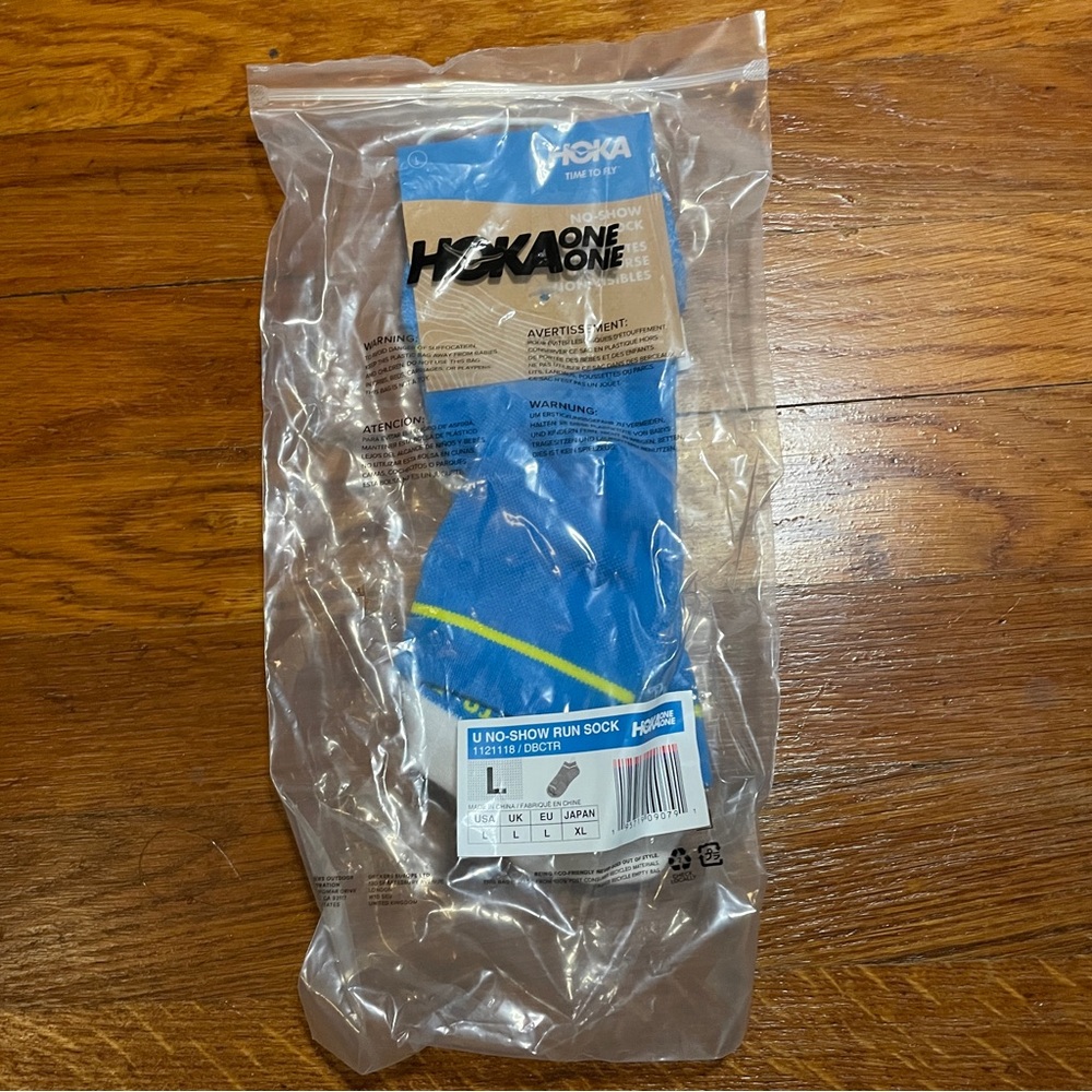 Hoka No Show Socks (1 pair) Large